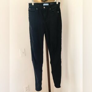 7 For All Mankind High Waist Skinny Women's Jeans | Black